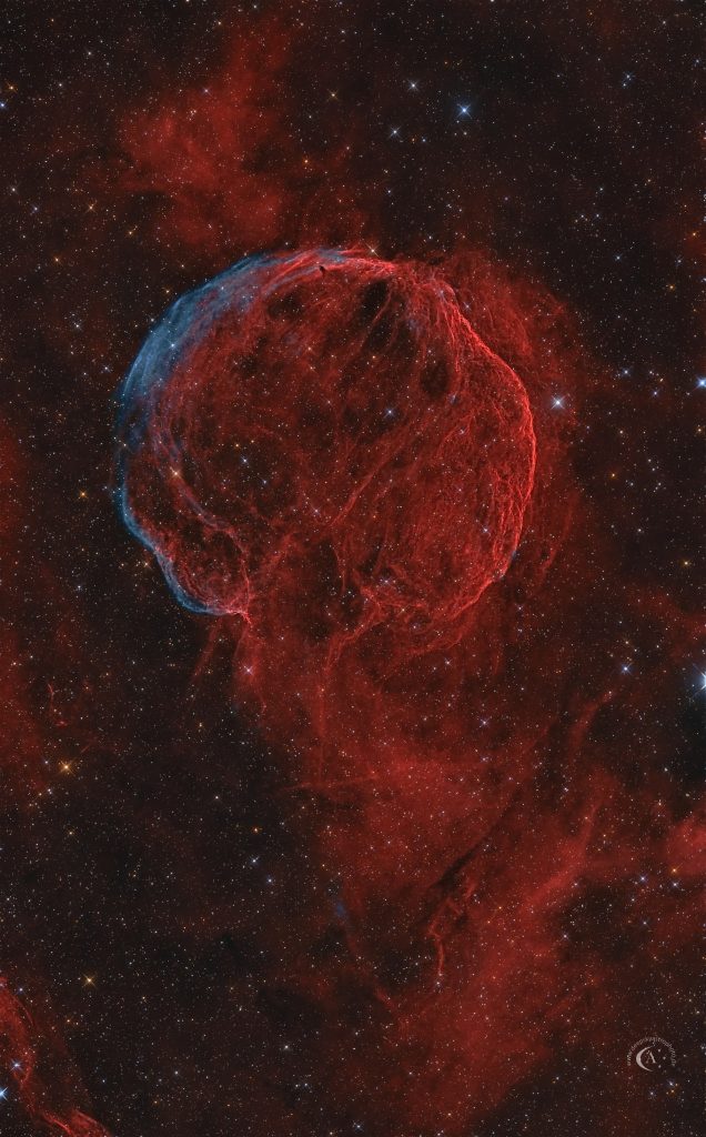 CTB 1 (ehemals Abell 85) – ein lichtschwacher Supernova-Überrest