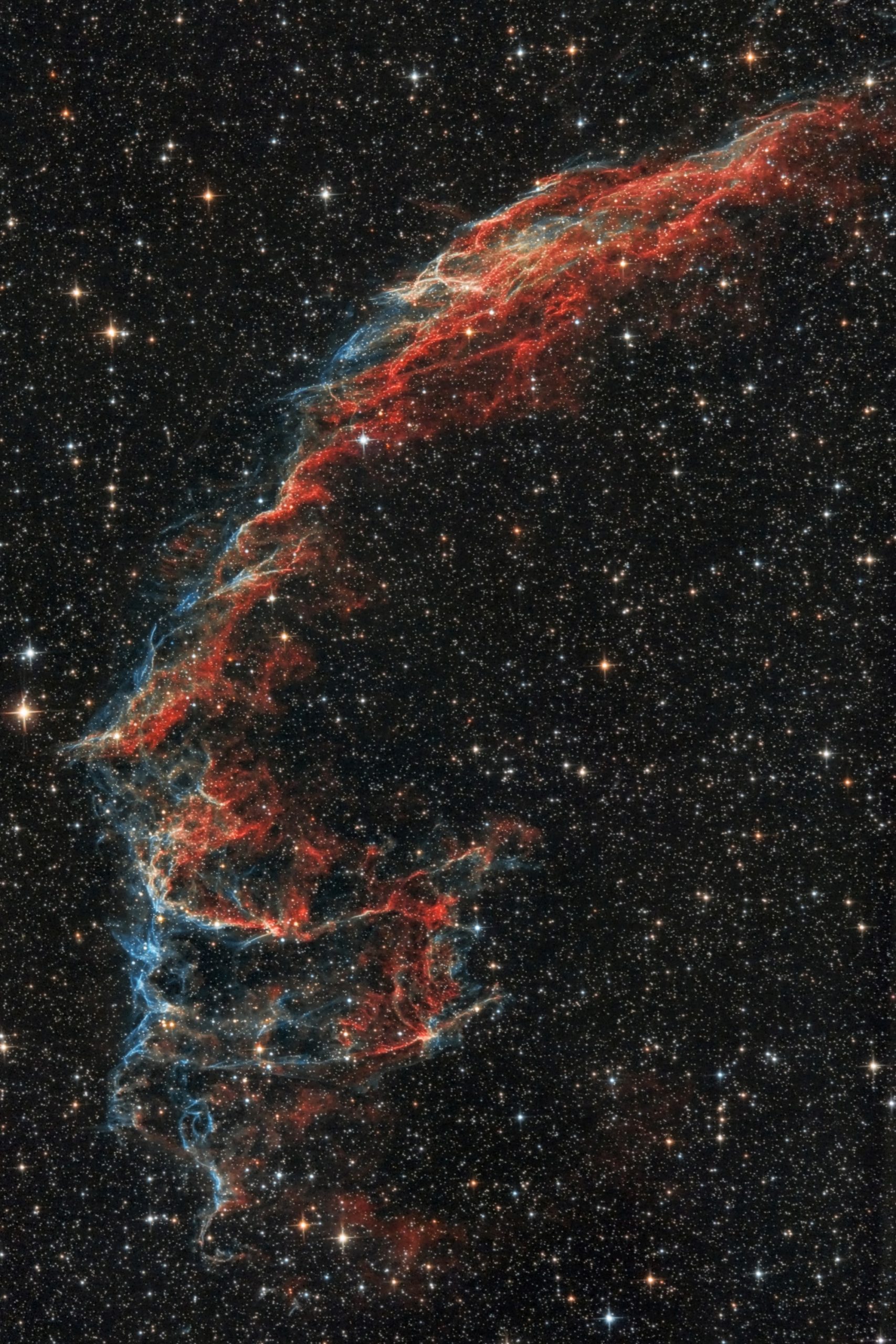 NGC 6992 und 6995 – Cirrusnebel