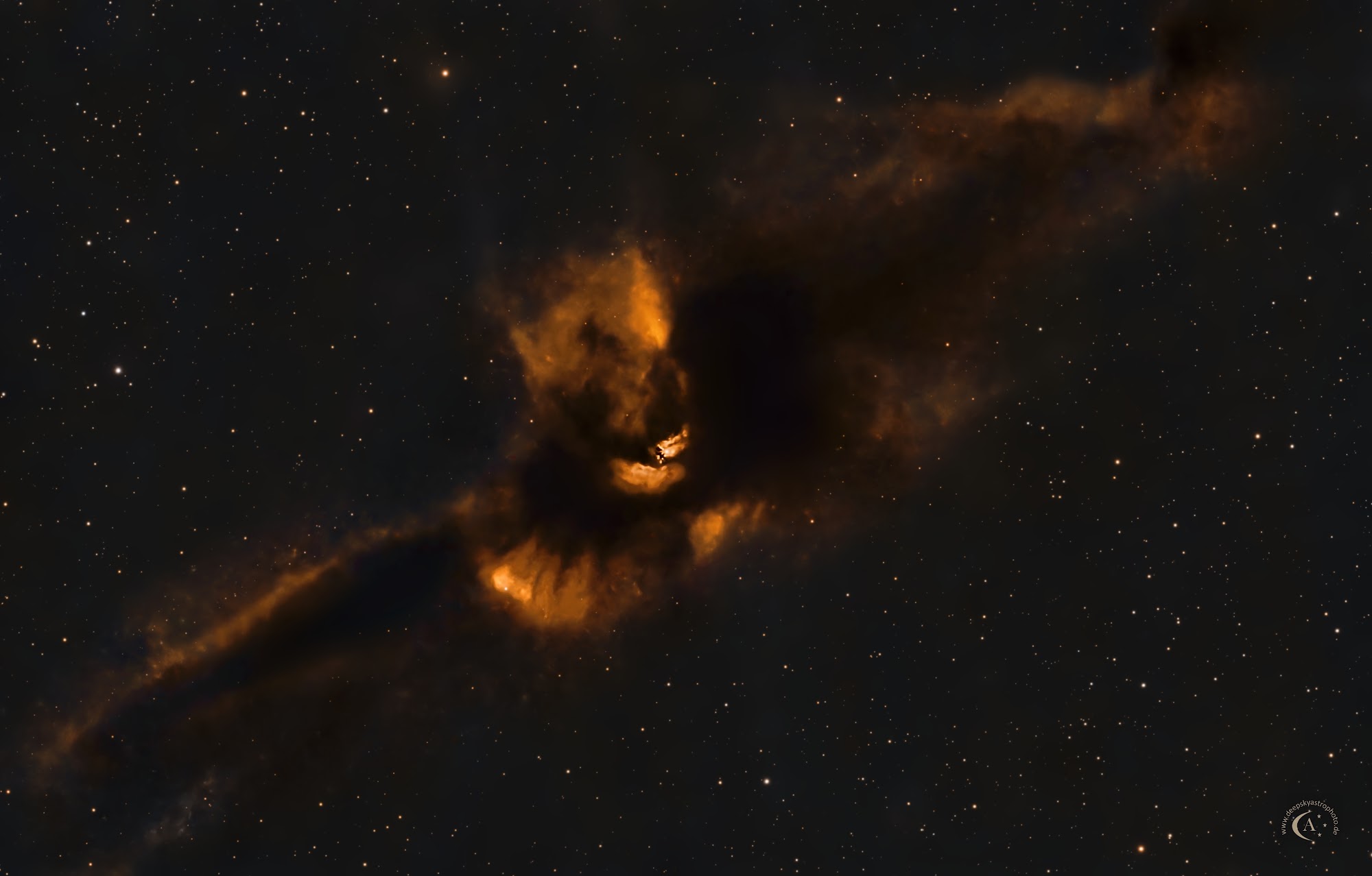LDN 43 – Kosmische Fledermaus