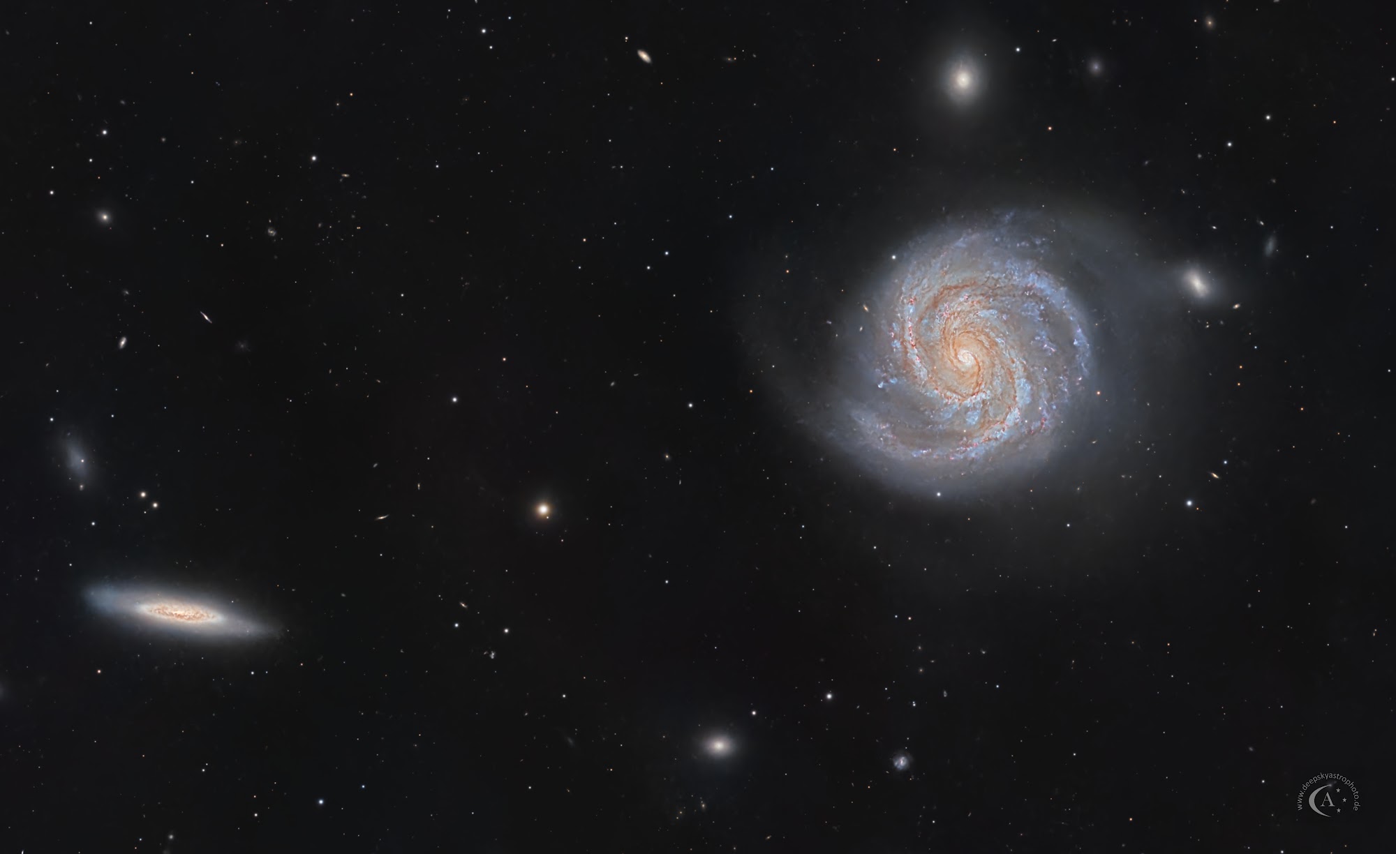 M100 – Haarföhngalaxie