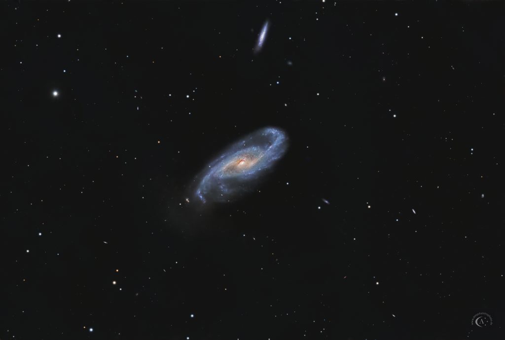 Balken-Spiralgalaxie NGC 4536 im Sternbild Jungfrau