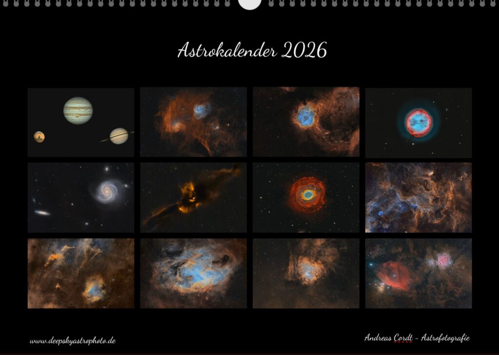 Astrokalender 2026 - Titelseite